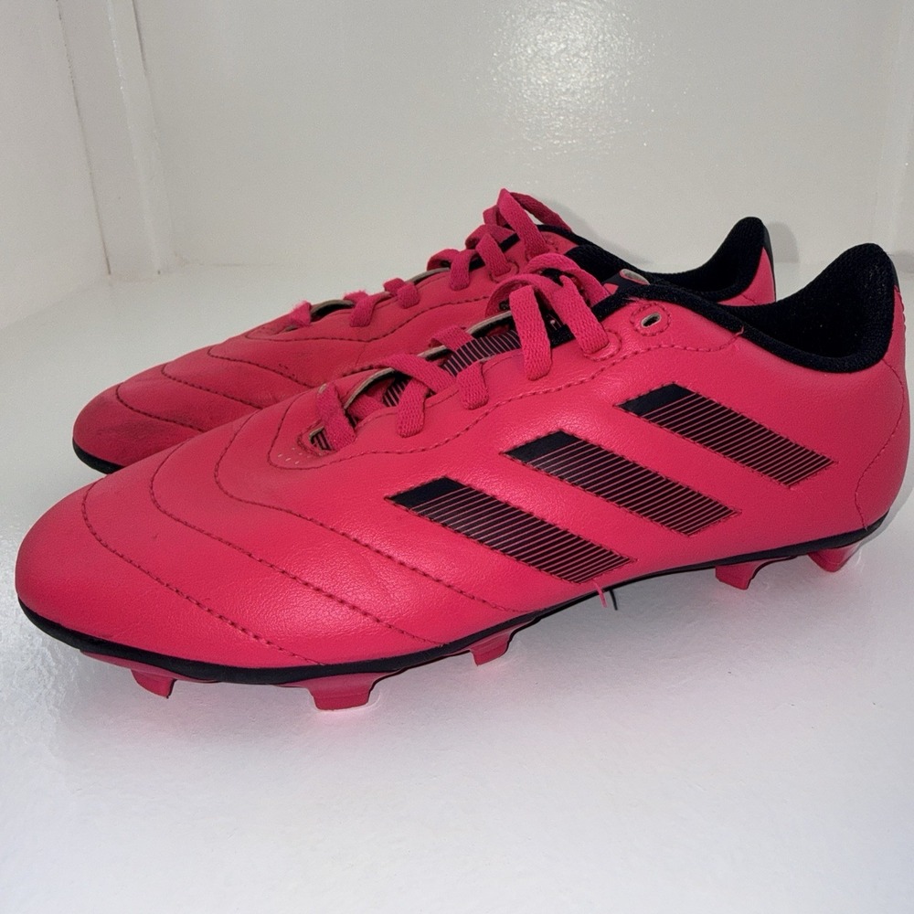Adidas Golettto VIII FG J Soccer Cleats Pink Black Kids Size 5